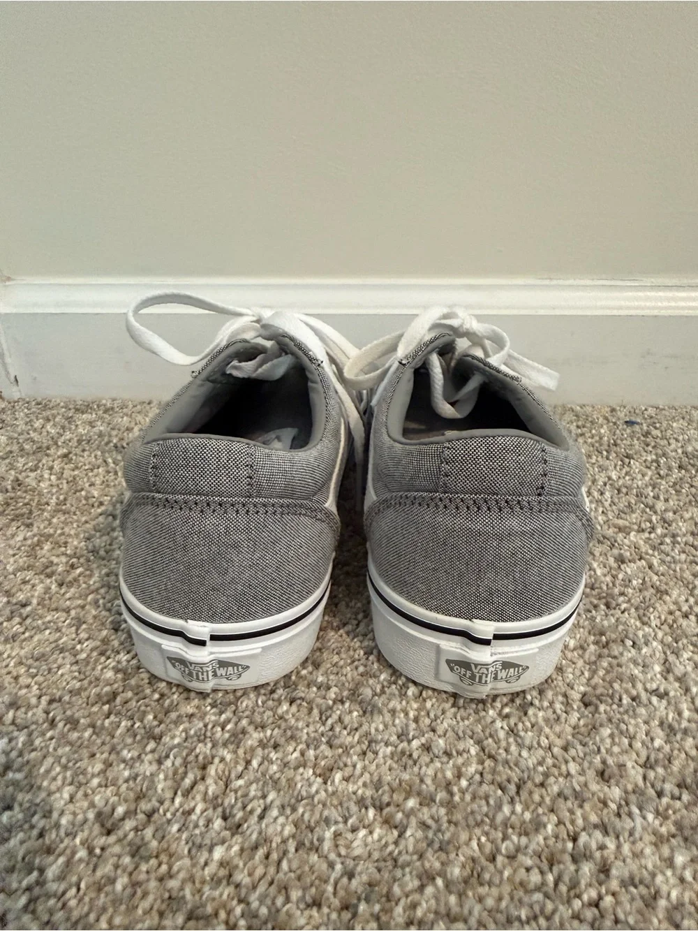 Chambray Vans sneakers